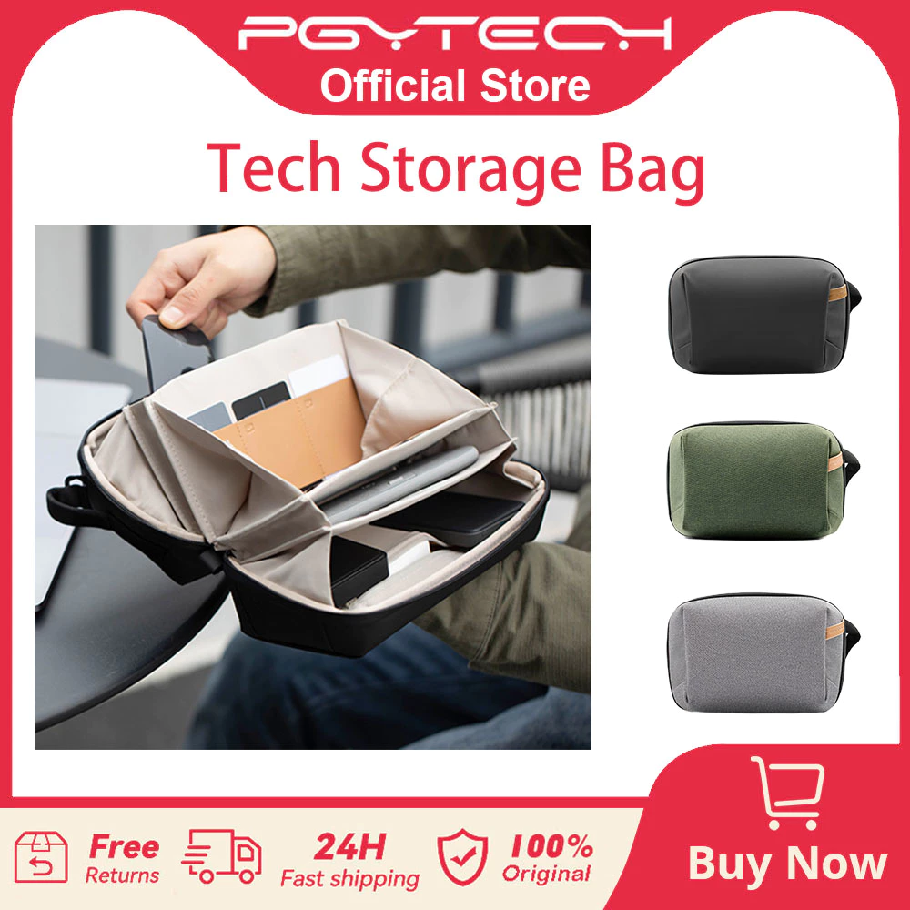 Top Tech Accessories - PGYTECH Tech Accessories Pouch Waterproof Small