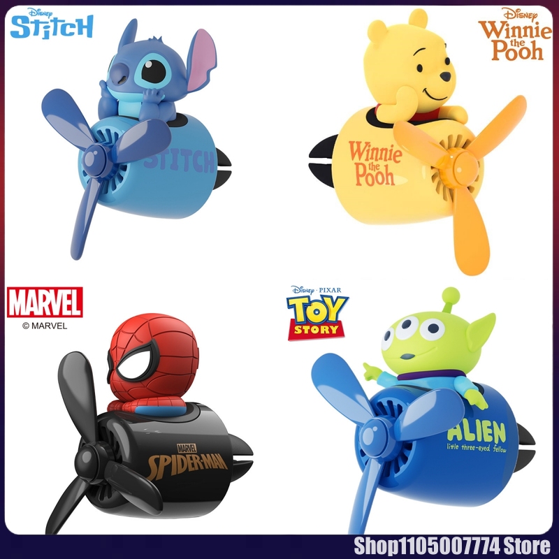 Tech Car Accessories - Stitch Spiderman Alien Characters Car Mounted