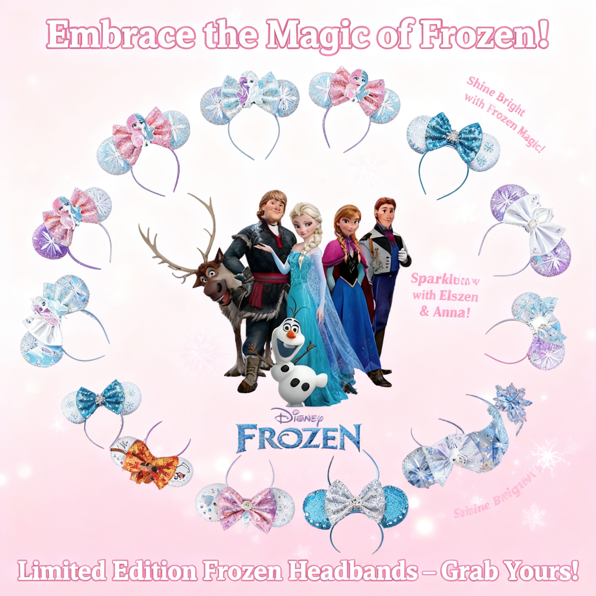 Tech Accessories Women - Disney Frozen Elsa Princess Anna Snowflake