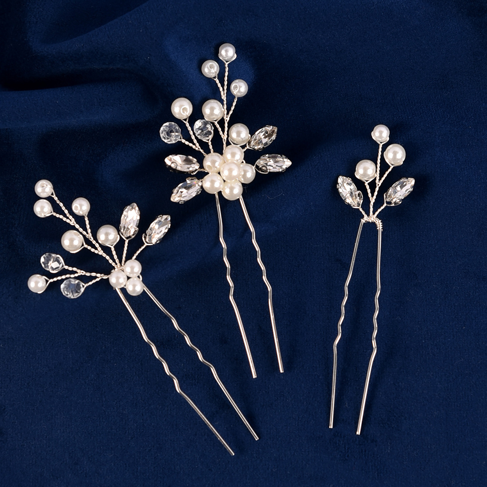 Tech Accessories Women - 3pcs Bride Hairpin Trendy Hair Clip