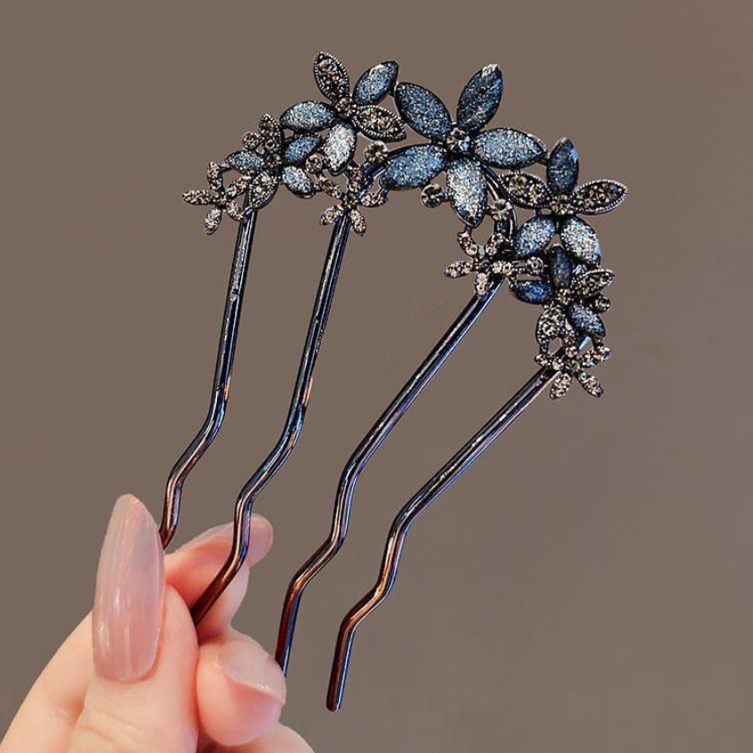 Luxury Crystal U-shaped Hair C - Tech Accessories Women avis et prix