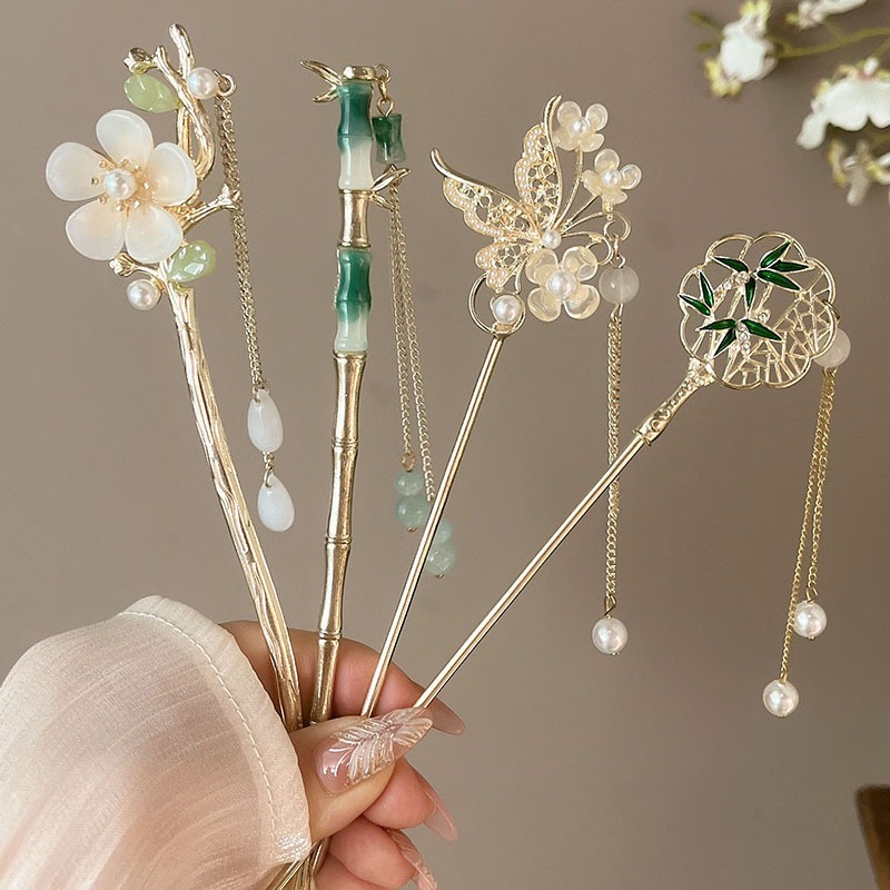 Metal Hairpins Elegant Tempera - Tech Accessories Women avis et prix