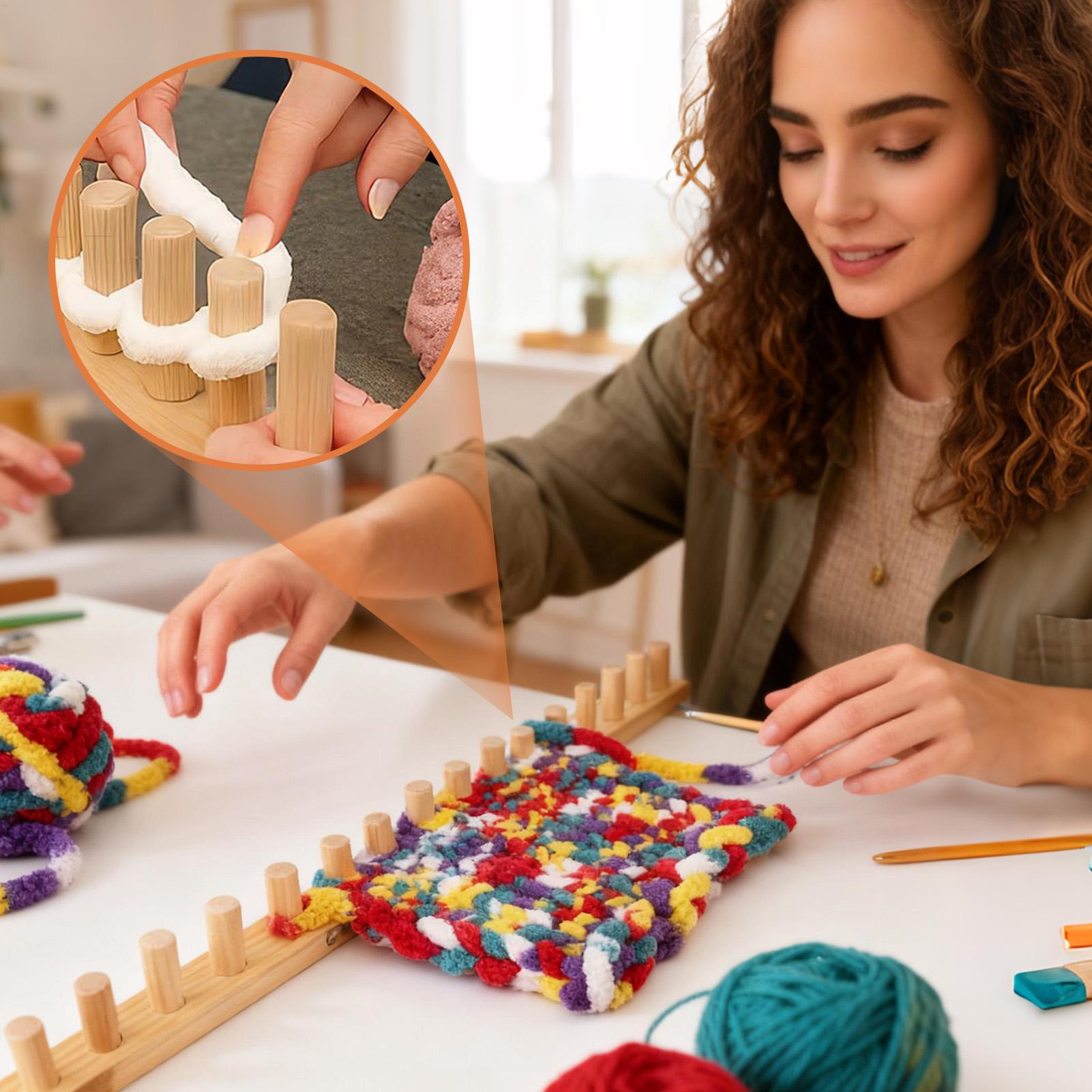 Knitting Loom 35 Inch Wood Chu - Tech Room Accessories avis et prix