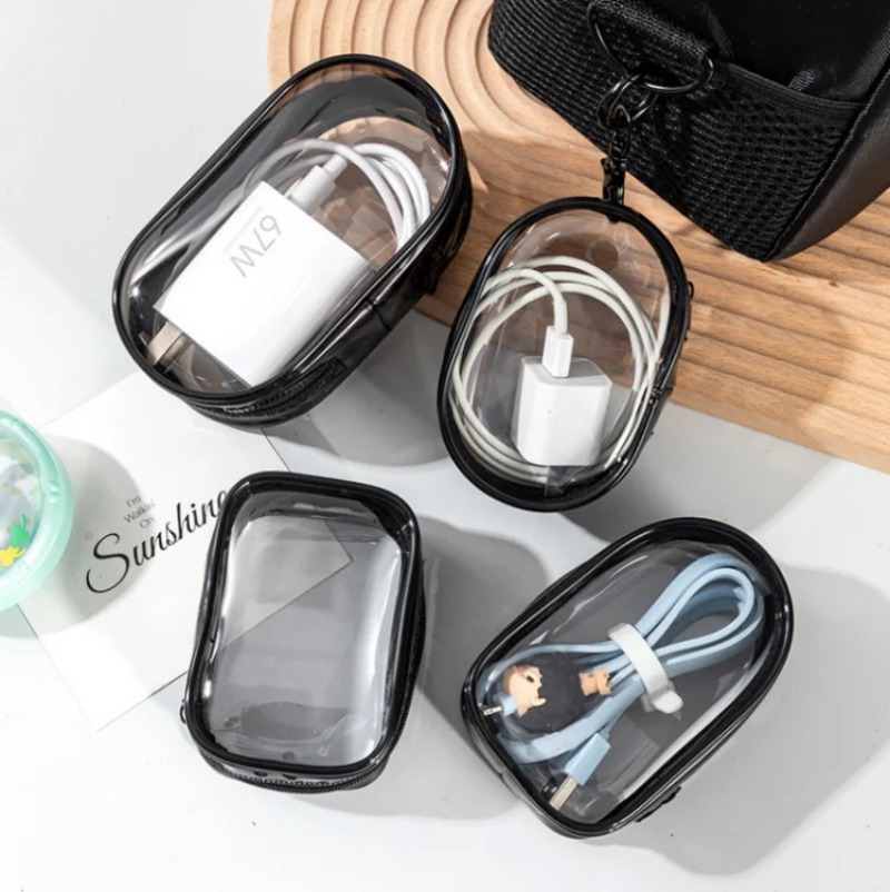 5PCS Transparent Portable Zipp - Tech Accessories For Christmas avis et prix