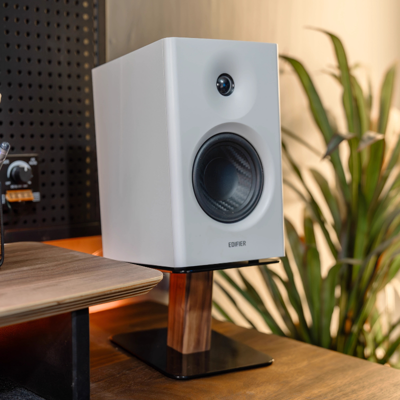 Black Walnut Speaker Stand Des - Tech Room Accessories avis et prix