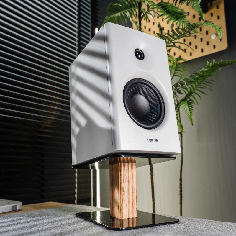 Black Walnut Speaker Stand Des - Tech Room Accessories avis et prix