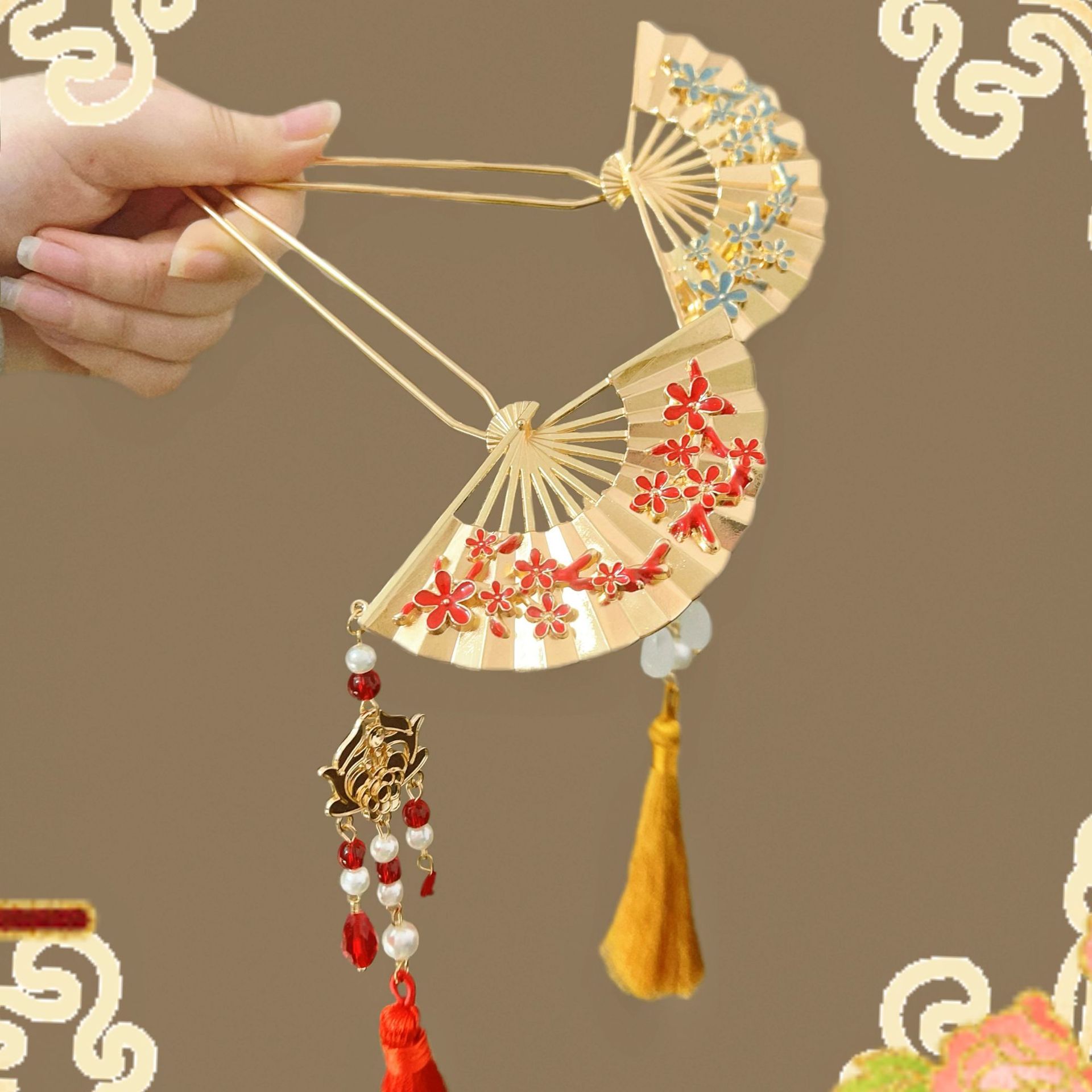 New Chinese style national fan - Tech Accessories Women avis et prix