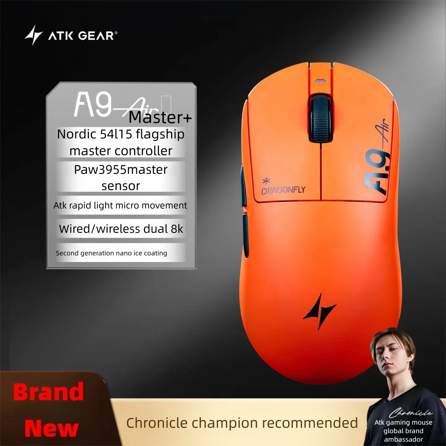 ATK A9 Air Ultimate Plus Gamin - Tech Gaming Accessories avis et prix