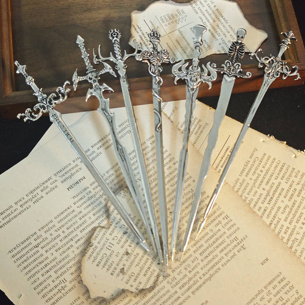 1pc Gothic Style Metal Sword H - Vintage Tech Accessories avis et prix