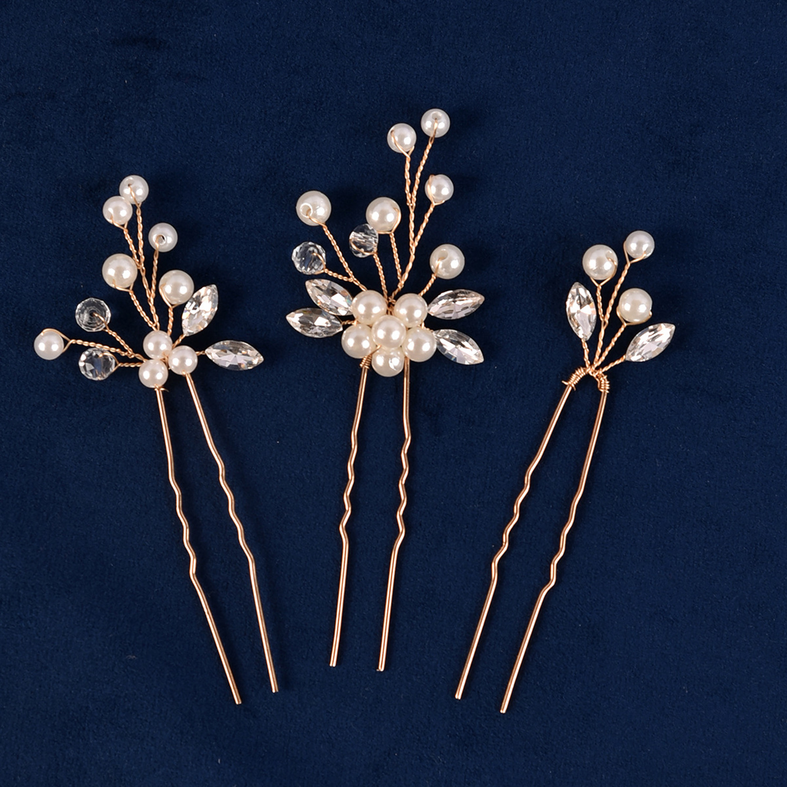 3pcs Bride Hairpin Trendy Hair - Tech Accessories Women avis et prix