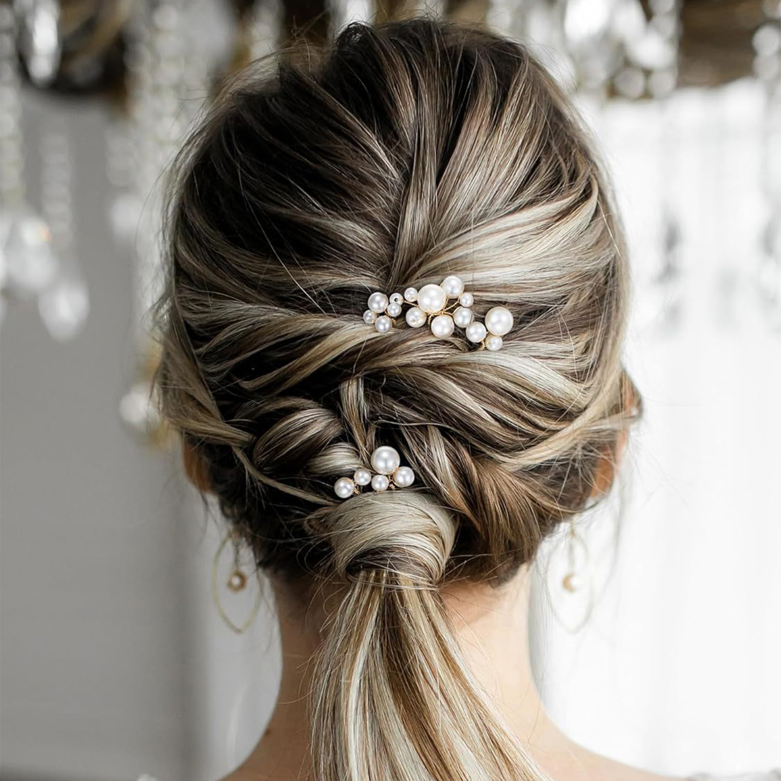 3pcs Bride Hairpin Trendy Hair - Tech Accessories Women avis et prix