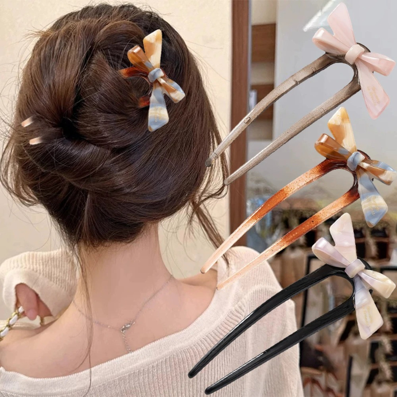 1 piece, sweet bow U-shaped ha - Tech Accessories Women avis et prix