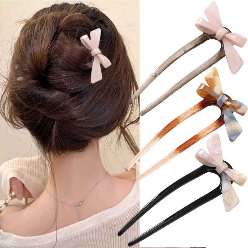 1 piece, sweet bow U-shaped ha - Tech Accessories Women avis et prix