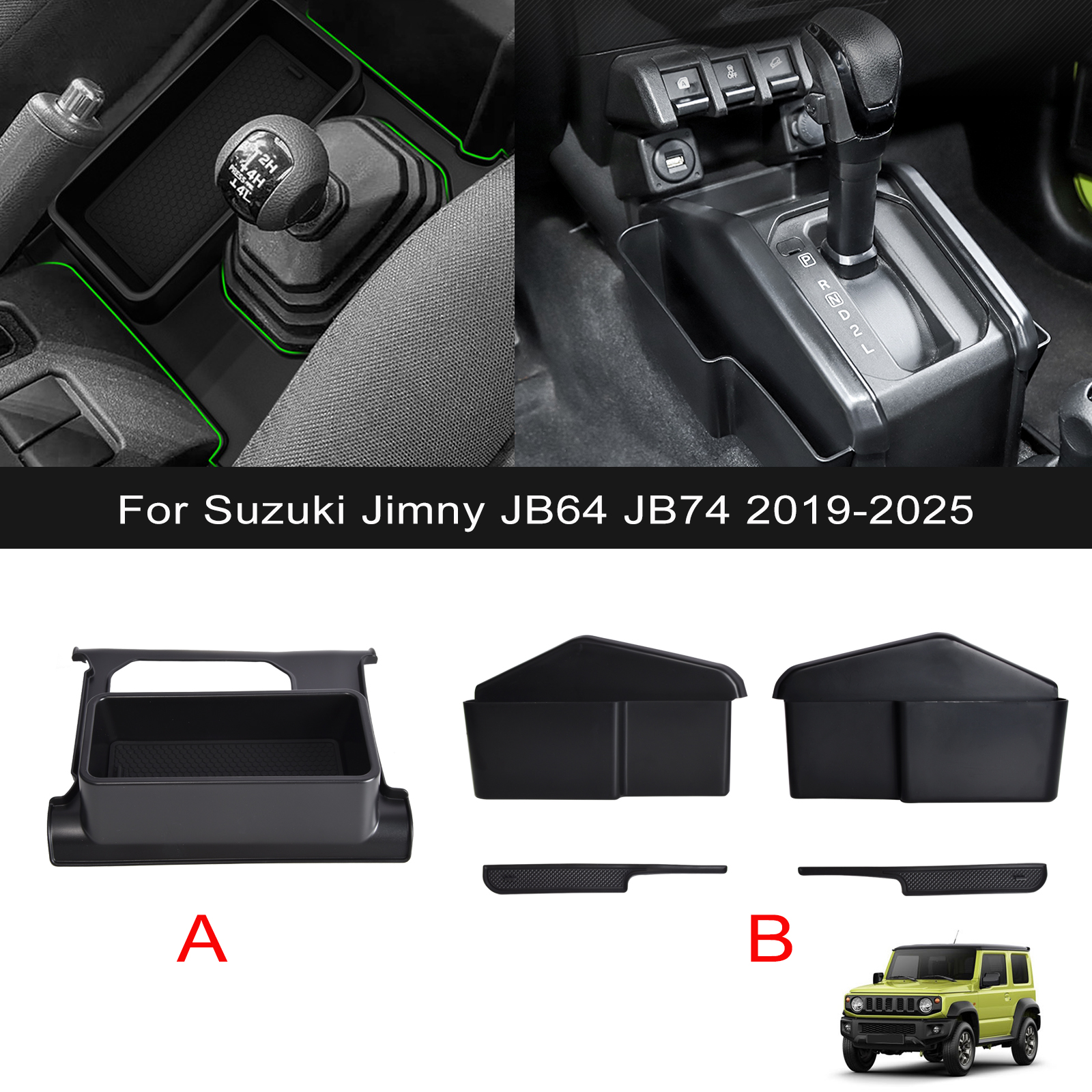 Car Gear Shift Side Storage Bo - Tech Car Accessories avis et prix