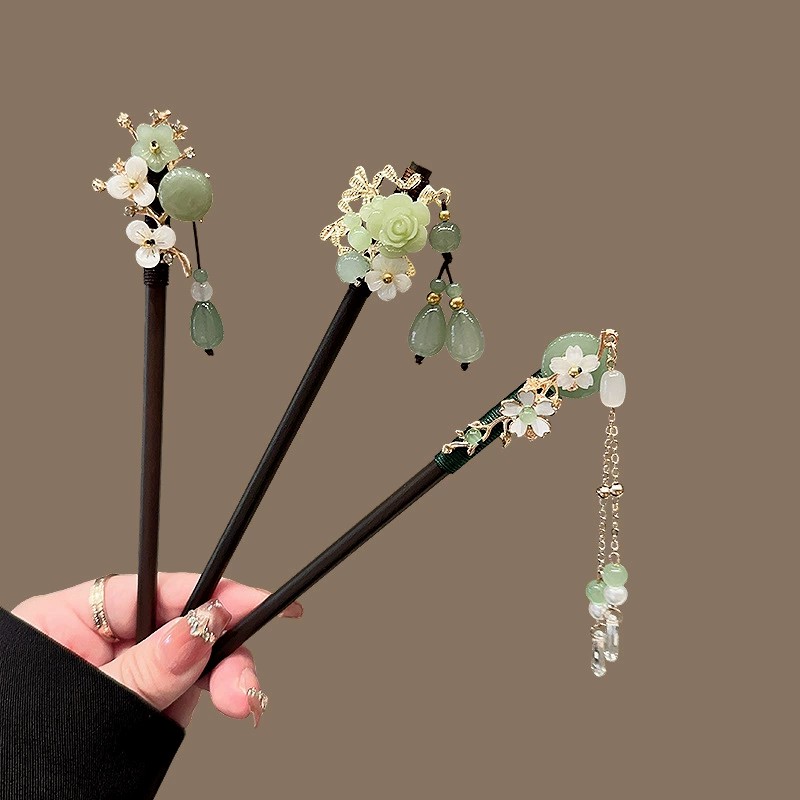 Antique Wooden Hairpin Women's - Tech Accessories Women avis et prix