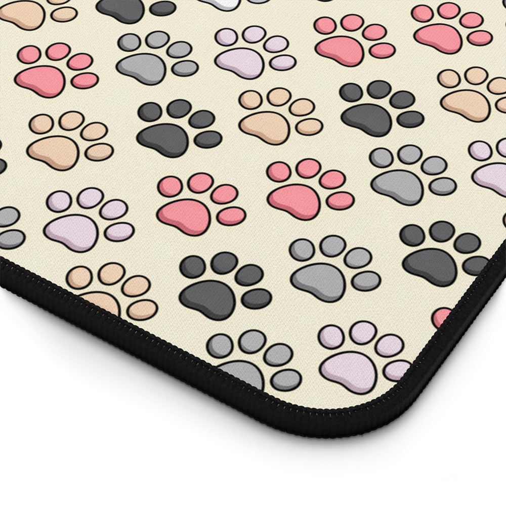 Cute Paw Print Desk Mat Dog Mo - Tech Accessories For Christmas avis et prix