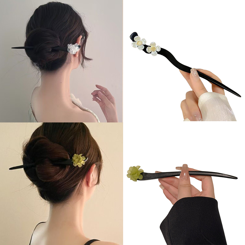 Vintage Chinese Style Wooden F - Tech Accessories Women avis et prix