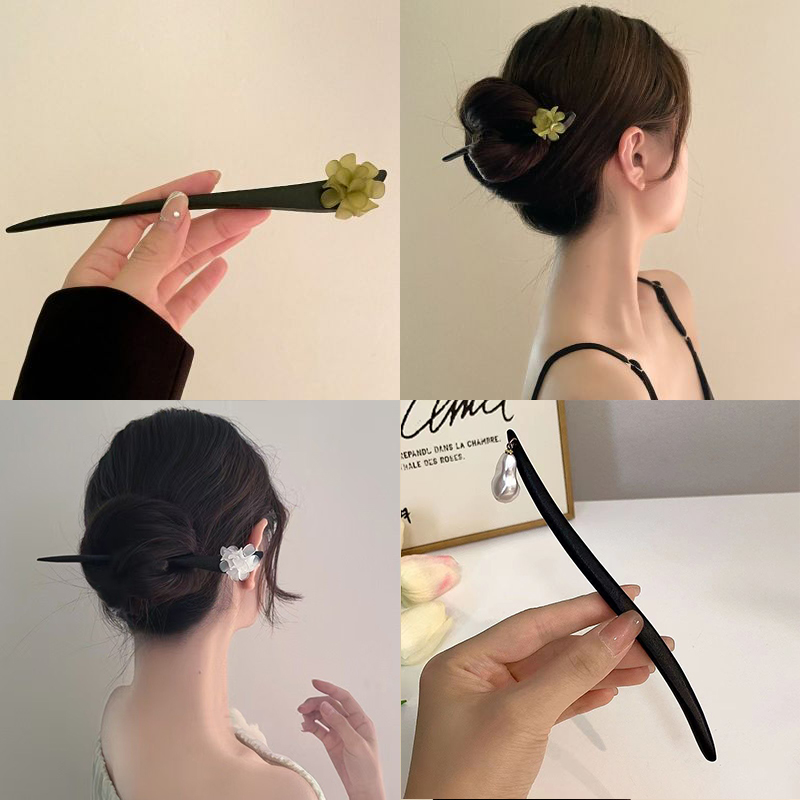Vintage Chinese Style Wooden F - Tech Accessories Women avis et prix