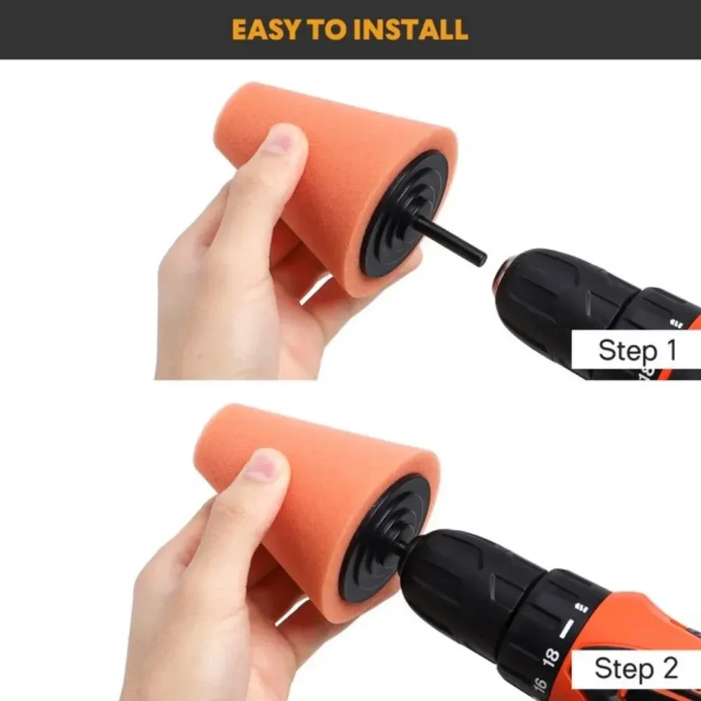 Car Drill Polishing Sponge Pad - Tech Car Accessories avis et prix