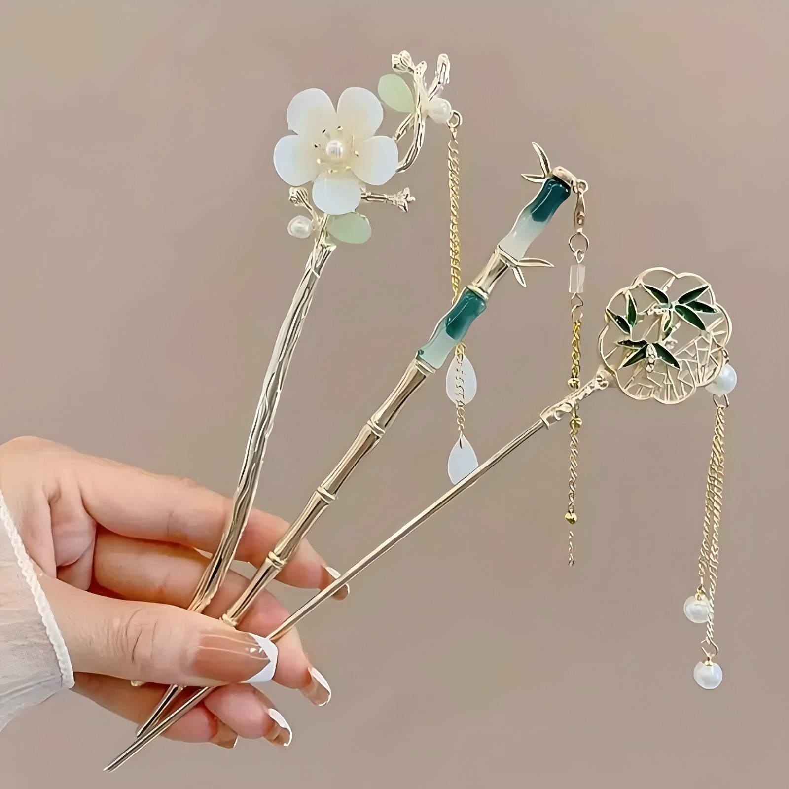 1/6pcs Elegant Chinese Style T - Tech Accessories Women avis et prix