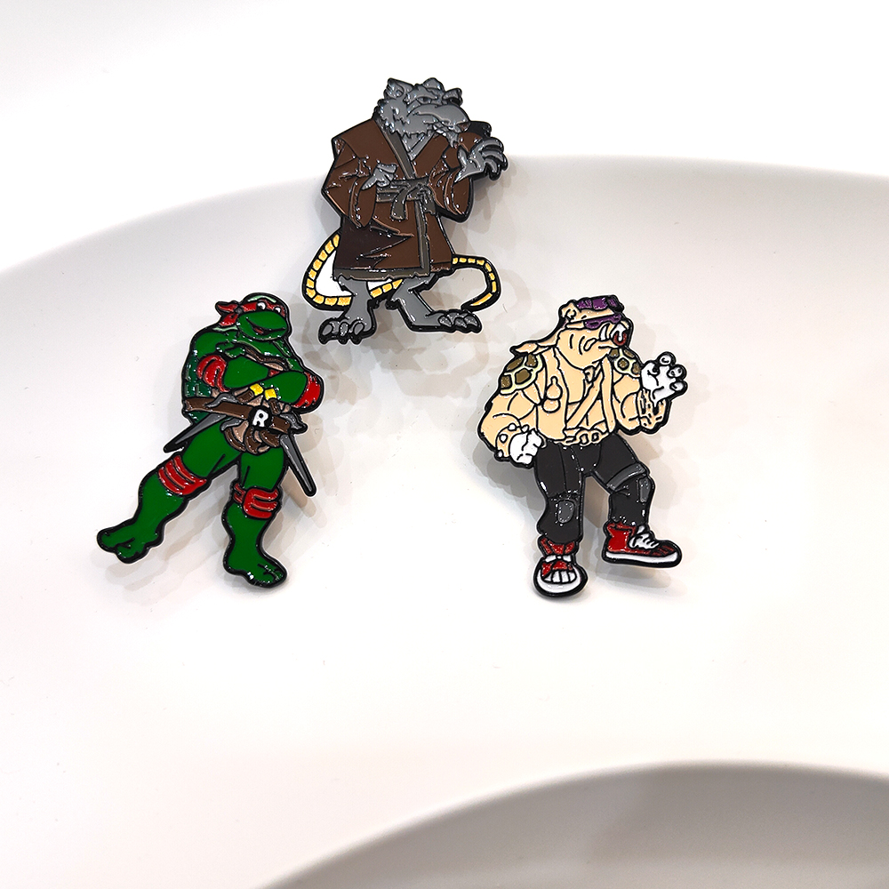 3pcs Vintage Ninja Turtles Pin - Vintage Tech Accessories avis et prix