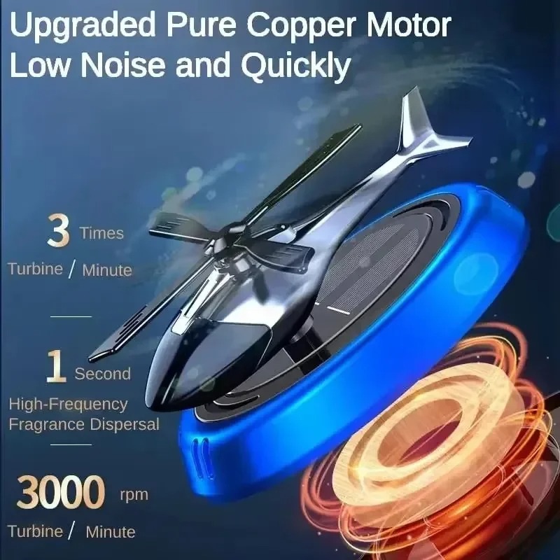 Solar Powered Helicopter Car A - Tech Car Accessories avis et prix