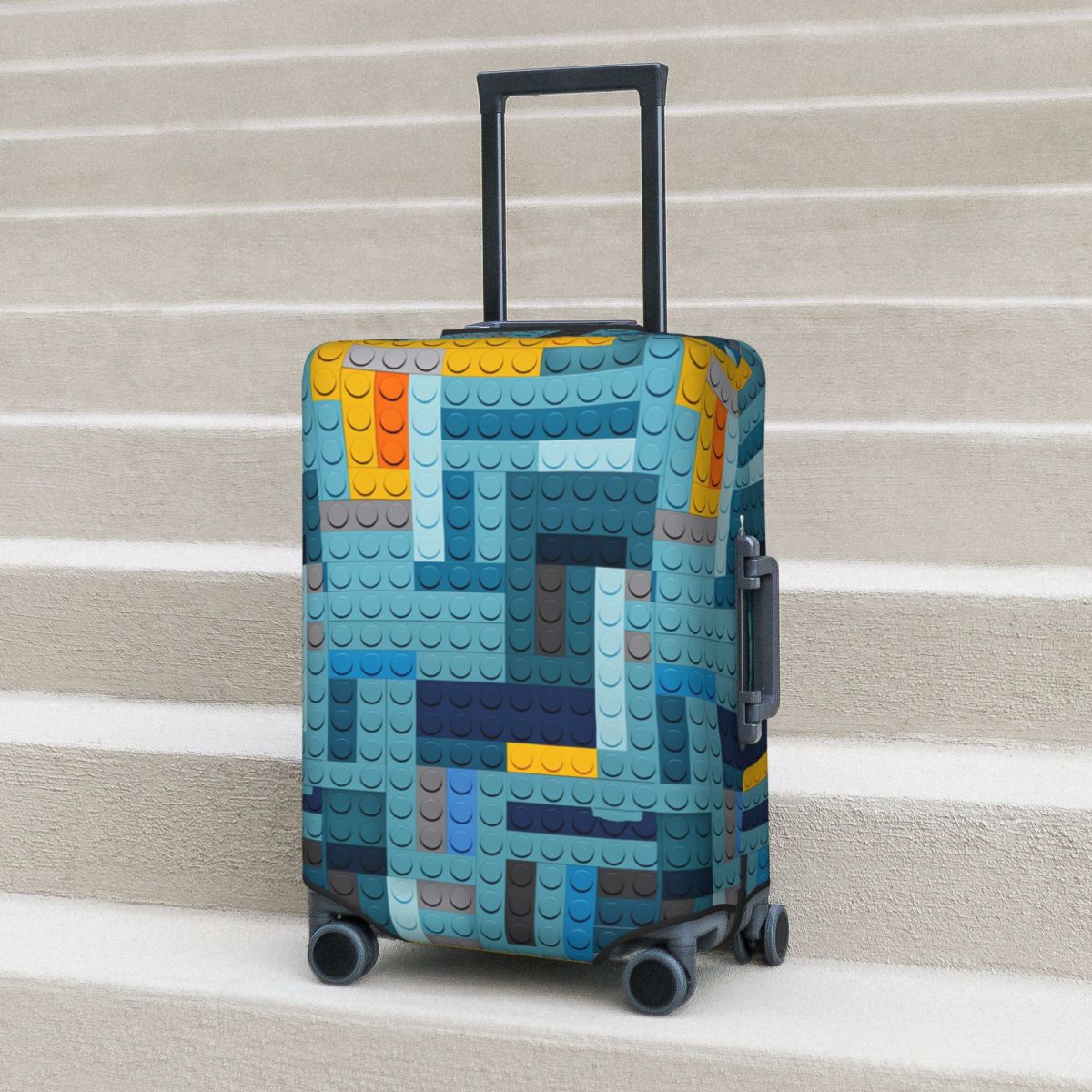 Blue Tech Pixel Building Block - Tech Accessories Business avis et prix