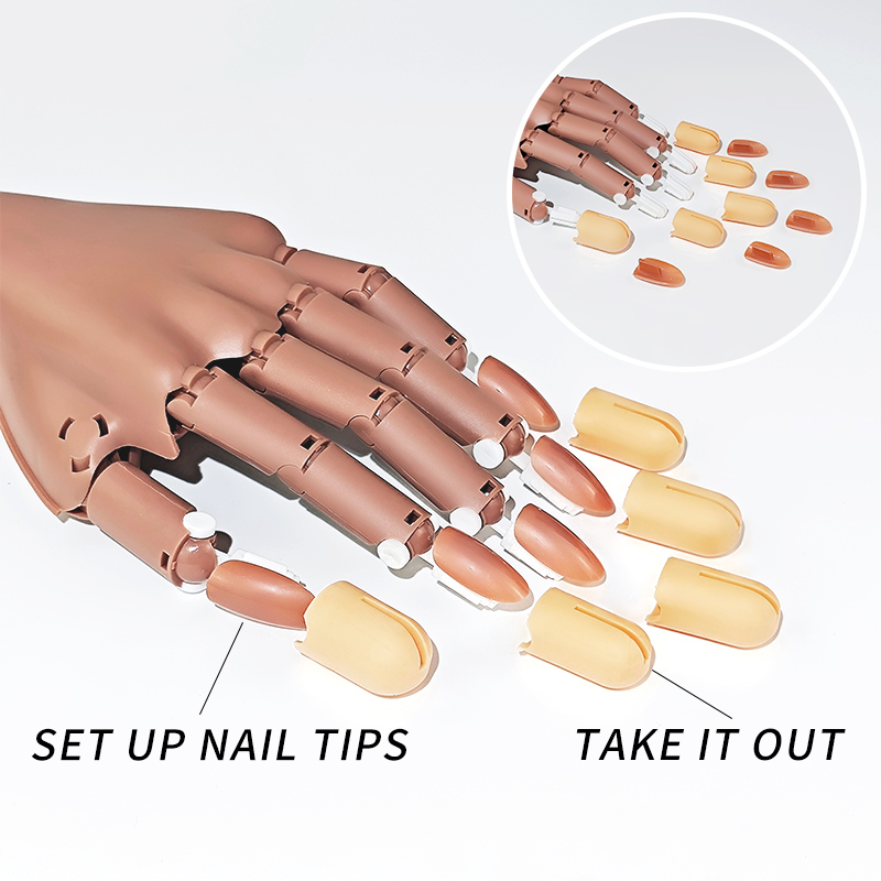 Nail Fake Practice Hand Movabl - Tech Accessories Stand avis et prix