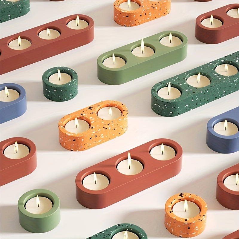 Gypsum Candle Holder Silicone  - Tech Room Accessories avis et prix