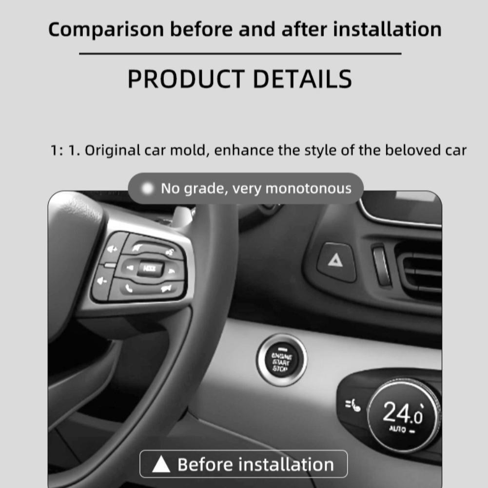 1PC Car One-Touch Start Button - Tech Car Accessories avis et prix